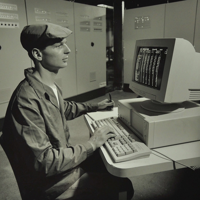 Der erste Zuchtcomputer mit Software